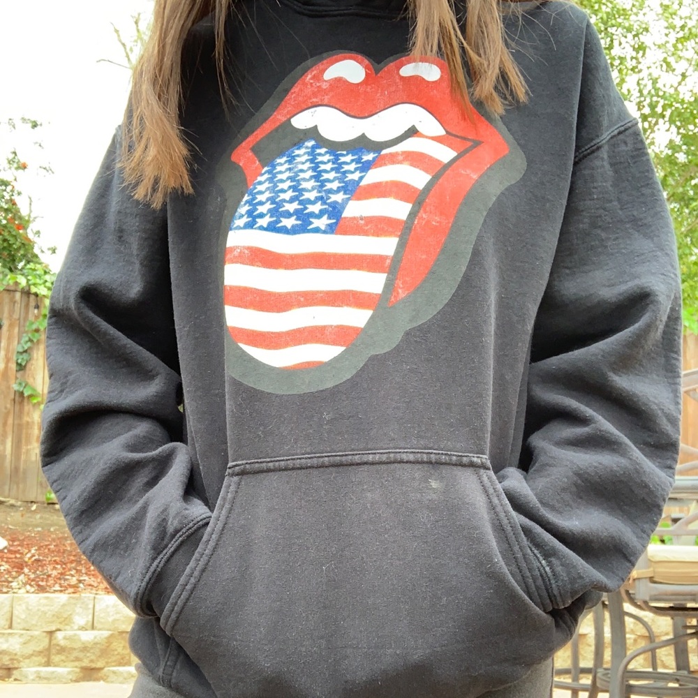 rolling stones hoodie